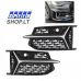 AUDI A6 C8 S-line priekinio bamperio grotelės